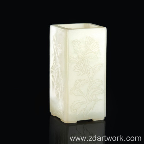 Jade Carving with Aesthetic Form